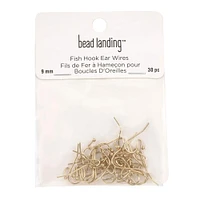 9mm Fish Hook Ear Wires by Bead Landing