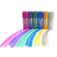 6 Packs: 6 ct. (36 total) The Pencil Grip™ Kwik Stix™ Metallic Jumbo Solid Tempera Paint Stick Set