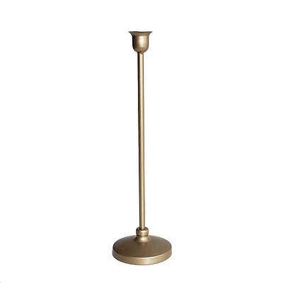 Gold Metal Taper Candle Holder by Ashland