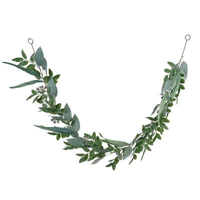 6ft. Eucalyptus Garland with Green Berries by Ashland®