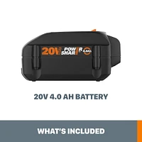 Worx PowerShare 20-Volt 4.0Ah Battery