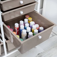 Honey Can Do 12-Drawer Metal Rolling Storage Cart