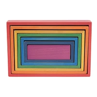 TickiT® Wooden Rainbow Architect Rectangles