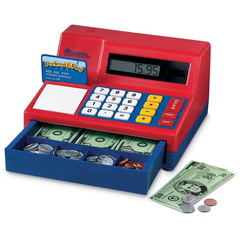 Pretend and Play® Calculator Cash Register