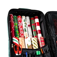 TreeKeeper Rolling Vertical Wrapping Paper Storage Container