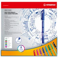 Stabilo® Sensor® Fineliner 8 Color Wallet Set