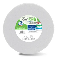 FloraCraft® CraftFōM Round Cake Form White