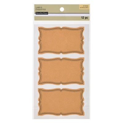 Rectangular Kraft Paper Labels by Recollections™