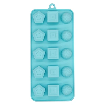 6 Pack: Geometric Silicone Candy Mold by Celebrate It™