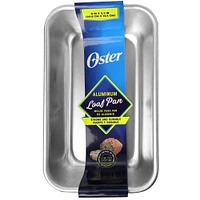 Oster 9" Baker's Glee Silver Aluminum Rectangle Loaf Pan