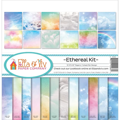 Ella & Viv Collection Kit 12"X12"-Ethereal