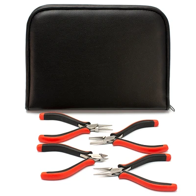 12 Pack: The Beadsmith® Super Fine Series 4 Piece Pliers Set