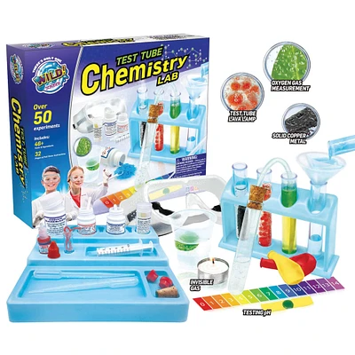 Learning Advantage™ Wild! Science™ Test Tube Chemistry Lab Kit