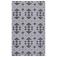 RugSmith Gray Pima Anti-Fatigue Kitchen Mat