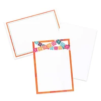 Fiesta Flat Cards & Envelopes by Recollections™, 5" x 7"