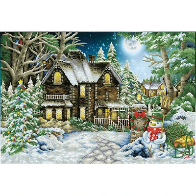 Diamond Dotz® Advanced Winter Wonderland Diamond Painting Kit