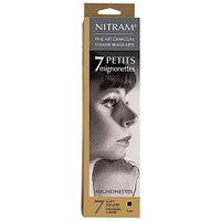 Nitram™ Mignonette Baton 4mm Charcoal Refills, 7ct.