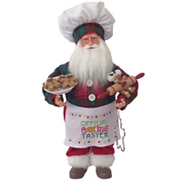 Santa's Workshop 15" Cookie Tasting Claus Figurine