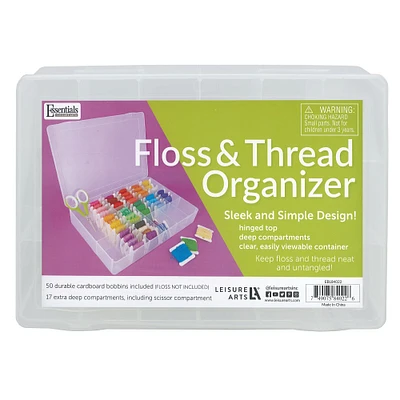 Essentials by Leisure Arts Floss & Thread Organizer