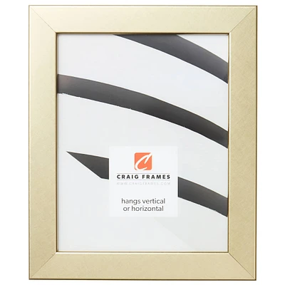 Craig Frames Bauhaus 125 Swirled Gold Picture Frame