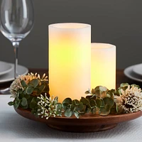 White 3" x 6" LED Pillar Candle By Ashland®
