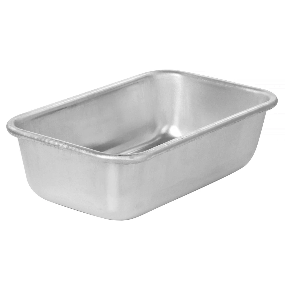 Oster 9" Baker's Glee Silver Aluminum Rectangle Loaf Pan