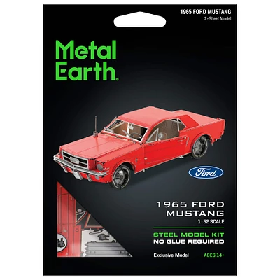 Metal Earth® Red 1965 Ford Mustang Steel Model Kit