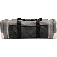 We R Memory Keepers® Pink & Gray Crafter's Machine Tote