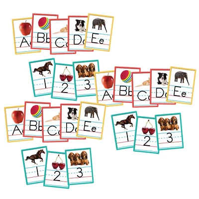 Edupress™ Alphabet and Numbers Accents, 3 Packs of 36