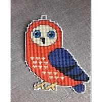 Crafting Spark Owls Plastic Canvas Counted Cross Stitch Kit