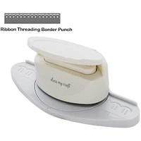 Dress My Craft® Ribbon Threading Border Punch