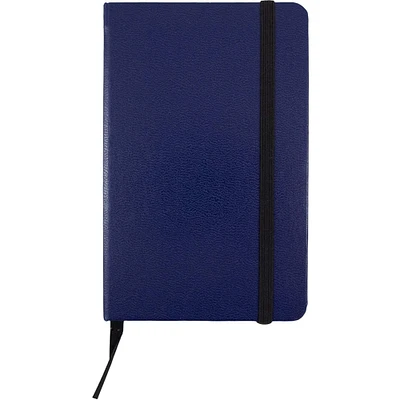 JAM Paper Small Hardcover Notebook with Elastic Band