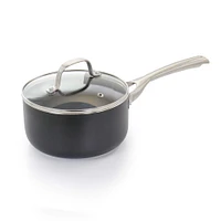 Oster Palladium 2.5qt. Aluminum Saucepan with Glass Lid