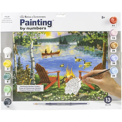 Royal & Langnickel® Lakeside Retreat Paint By Number Kit