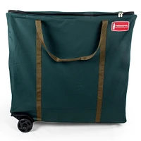 Treekeeper Rolling Multi Use Christmas Decoration Storage Bag with Wheels