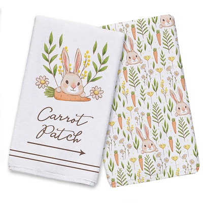 Carrot Pattern Towel Set