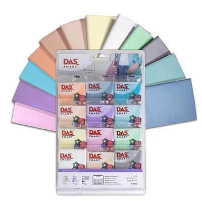 DAS® Smart Pastel Polymer Clay Set