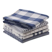 DII® French Blue Farmhouse Woven Dishtowel Set