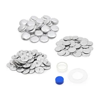 Dritz® Silver Craft Cover Buttons & Tools, 48 Sets