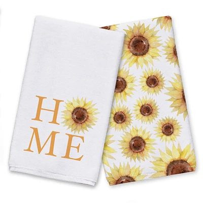 Home Sunflower Hand Towel Set