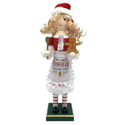 Santa's Workshop 14" Mrs. Claus Nutcracker