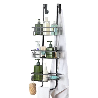 SunnyPoint 33" Over-the-Door 3 Tier Basket