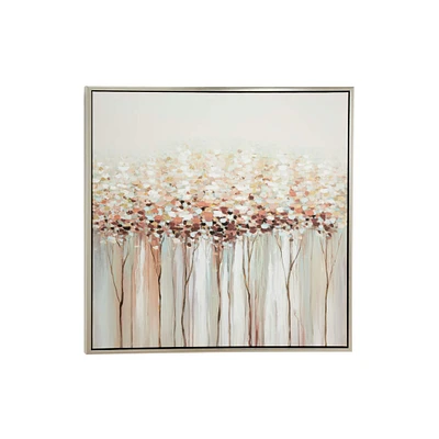 White Traditional Canvas Wall Art