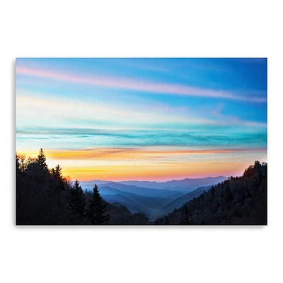 River Balley Sundown Canvas Giclee