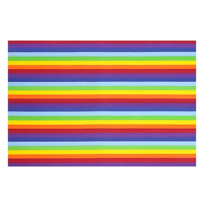 20 Pack: 12" x 18" Rainbow Foam Sheet by Creatology™