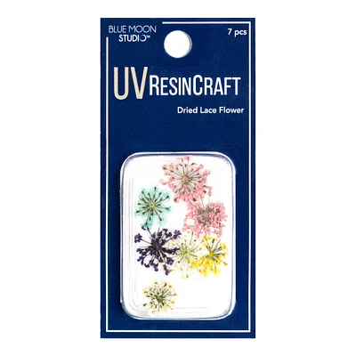 Blue Moon Studio™ UV Resin Craft Dried Queen Anne's Lace Flowers