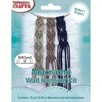 Pepperell Mini Macramé Hanging Heart Kit