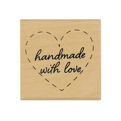 Handmade with Love Wood Stamp by Recollections™