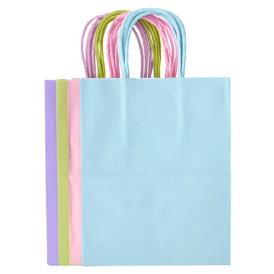 10 Packs: 13 ct. (130 total) Medium Pastel Gifting Bags by Celebrate It™
