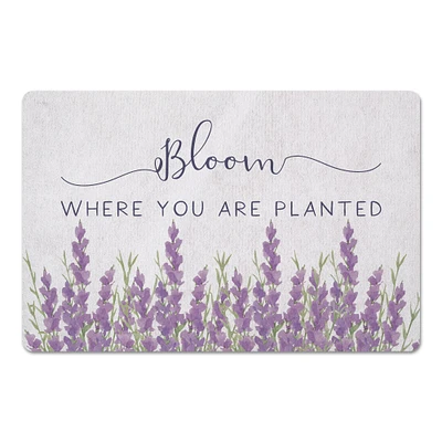 Bloom Where Planted Floor Mat